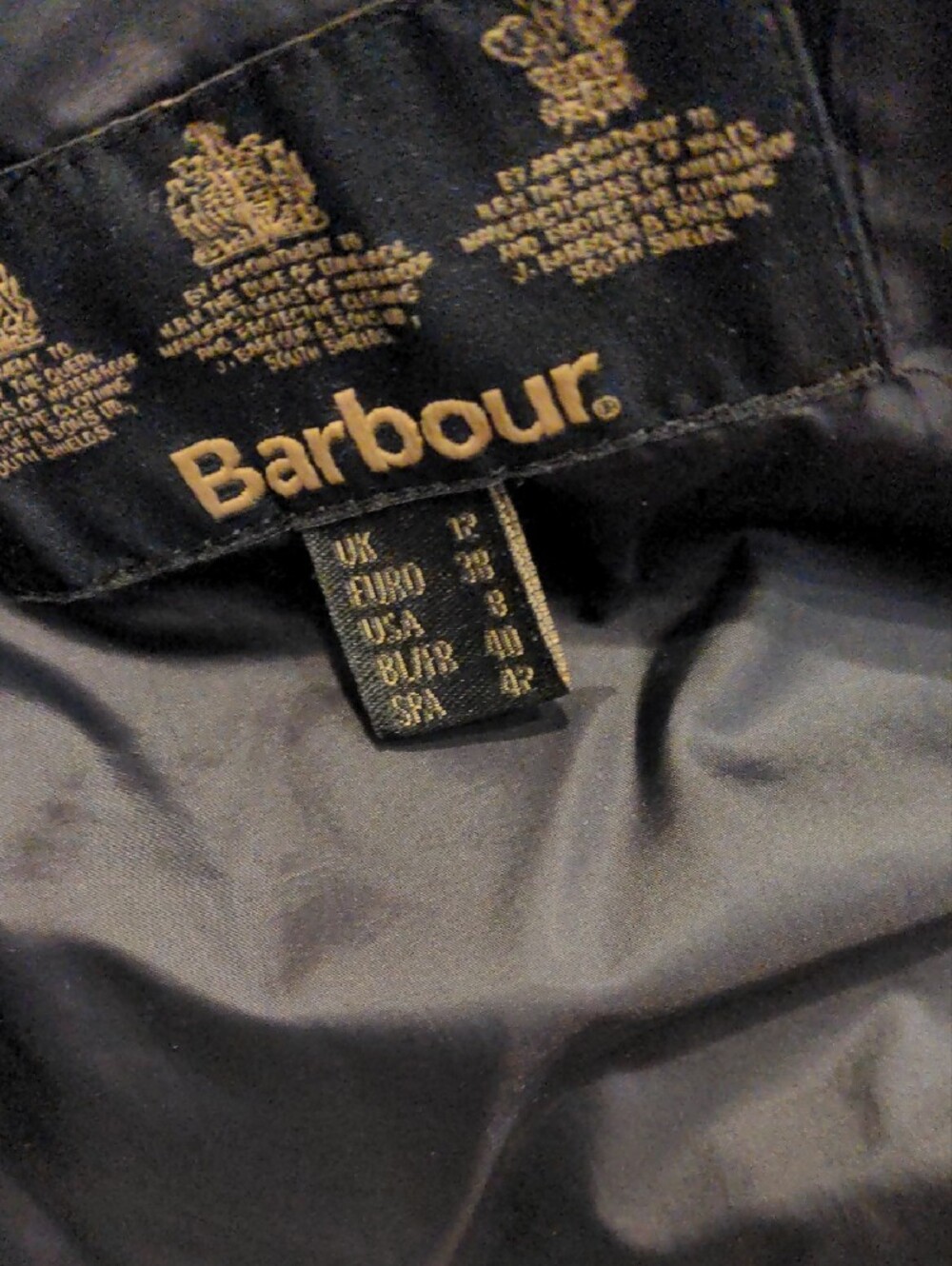 Barbour Women's Black Field Jacket - Picture 2 of 3